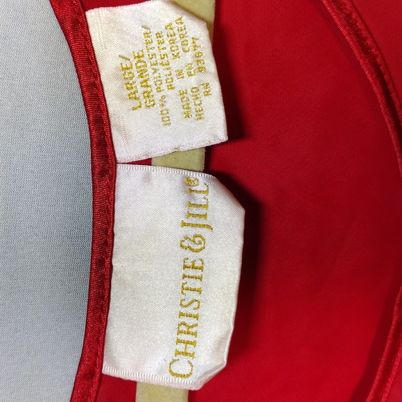 Thin red tank - Picture 2 of 4